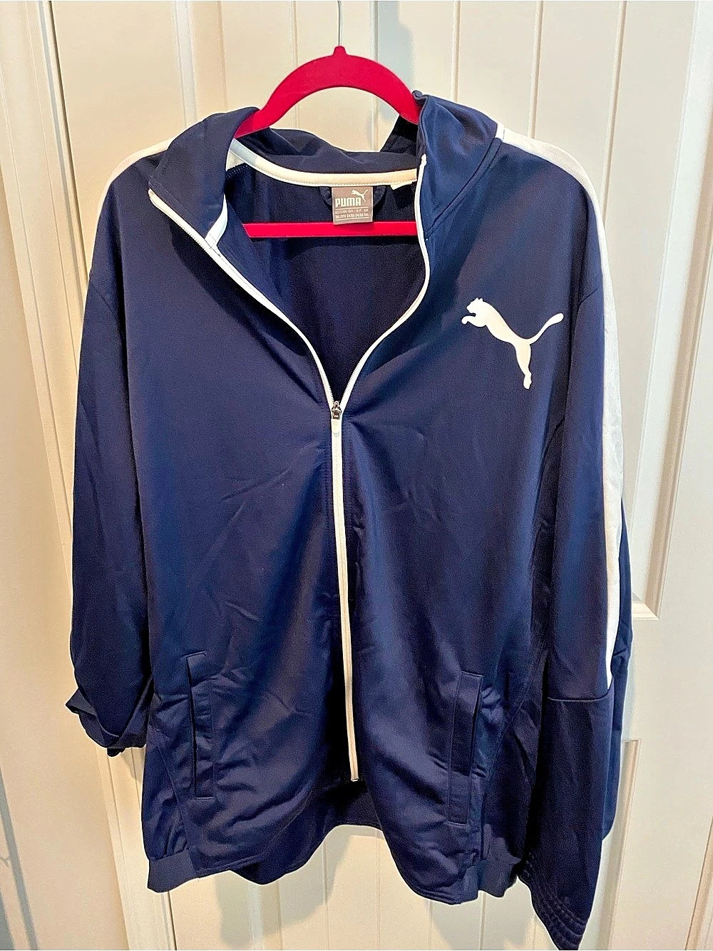 Puma Men's Color Block Windbreaker 3XL Like New